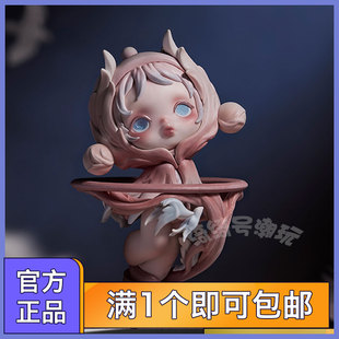 POPMART泡泡玛特SKULLPANDA进退之门系列手办盲盒礼物潮玩礼品