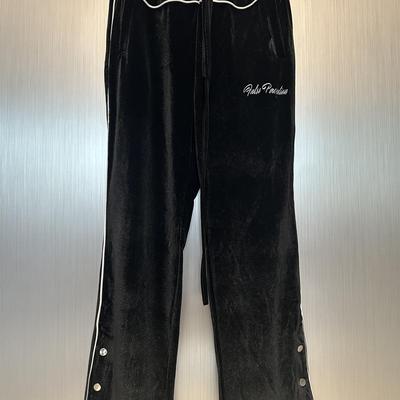 FalsePerception黑丝绒长裤