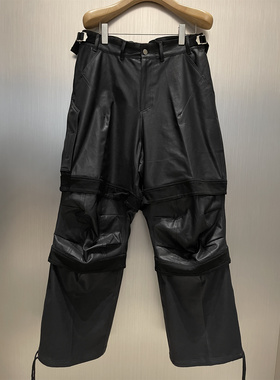 实体现货 Far Archive 伞兵裤宽松多口袋工装裤廓形小众机能长裤