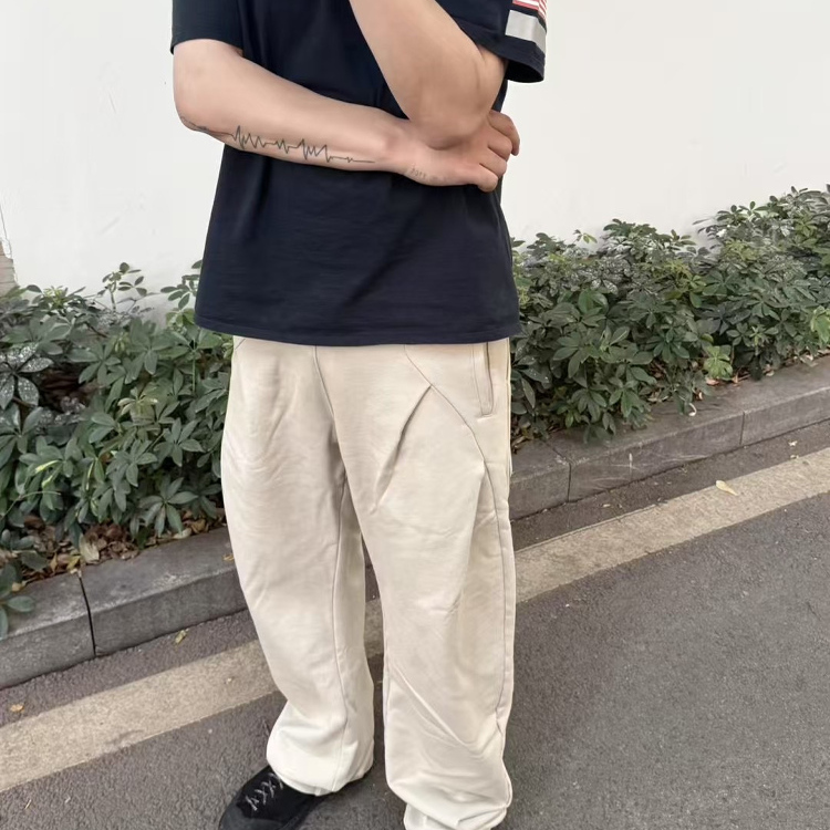 实体现货 Purey 弯刀水洗卫裤立体结构休闲裤