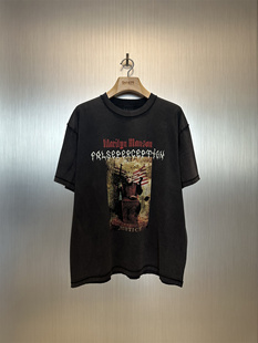 玛丽莲曼森骑士塔罗牌水洗短袖 Perception T恤 False 实体现货