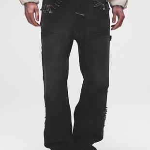 Royal Child Borc 实体现货 1920S别针水洗做旧伐木裤 Birth