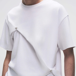 Royal Child Borc 实体现货 短袖 扭结造型时装 T恤 Birth