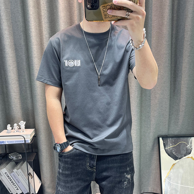 体恤衫男装青年上衣汗衫短袖t恤