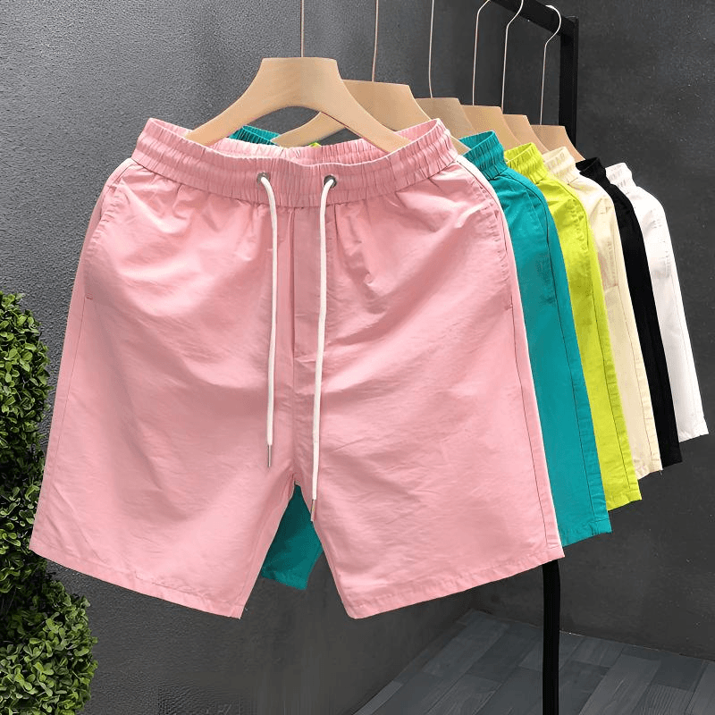 宽松直筒中裤篮球运动五分裤