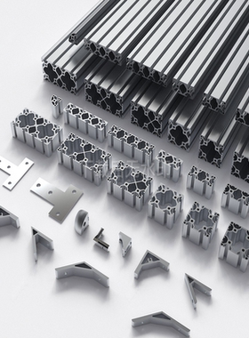 草图大师 SU模型 工业铝型材国标型材工业用品铝材结构件货架型材