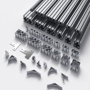 草图大师 SU模型 工业铝型材国标型材工业用品铝材结构件货架型材