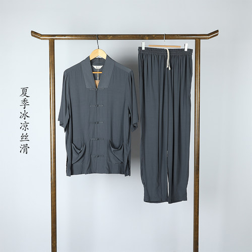 慈心缘僧服夏季禅修服天丝短袖