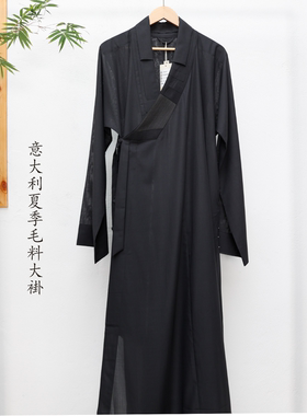 僧服春秋夏季凉爽毛料僧衣大褂