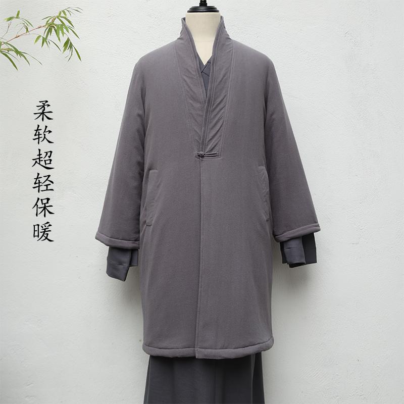 冬季亚麻加棉保暖僧袍