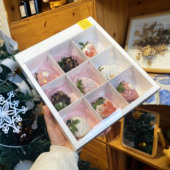 透明打包盒下午茶甜品包装 九宫格 盒 烘焙盒子巧克力草莓礼盒 新品