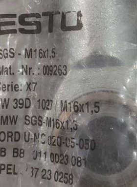 FESTO 009263 SGS-M16X1,5议价