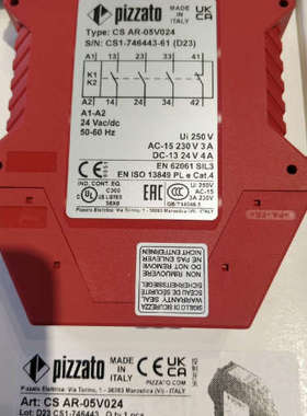 意大利PIZZATO安全模块CS AR-05V024，原议价
