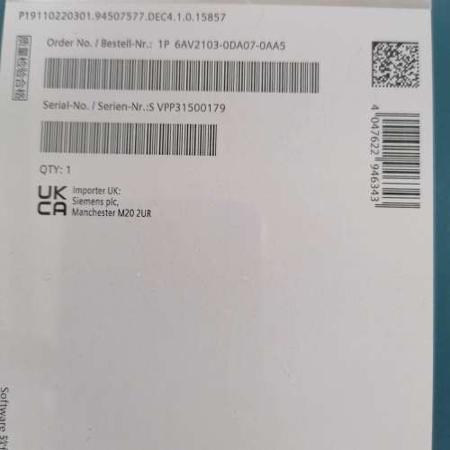 6AV2103-0DA07-0AA5  正议价