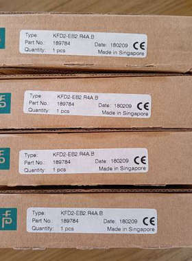 倍加福安全栅KFD2-EB2.R4A.B，原标，单议价