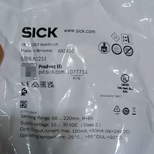SICK西克光电传感器GTB6-N1231，号107(议价)