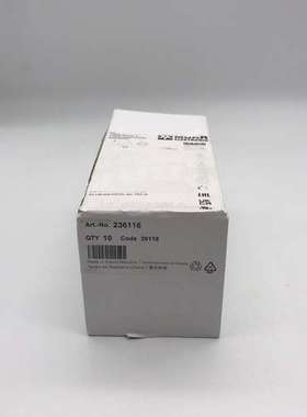 (议价)236116 MURR 穆尔 EMC抑制器模块