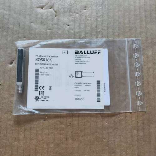 BOS018K 巴鲁夫 传感器 BOS Q08M-X-LS20-S49  A34*议价