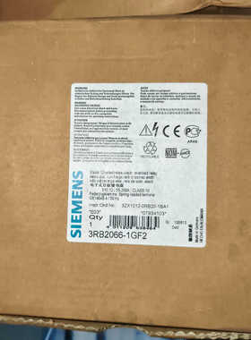 3RB2066-1GF2电子过载继电器，3RB2议价