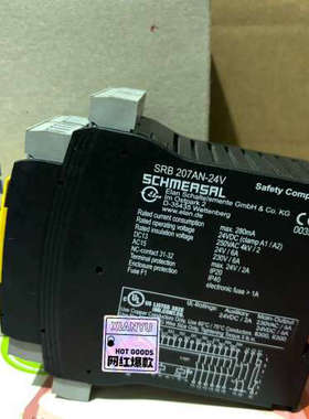 SCHMERSRL施迈赛安全继电器SRB207AN-24V，议价