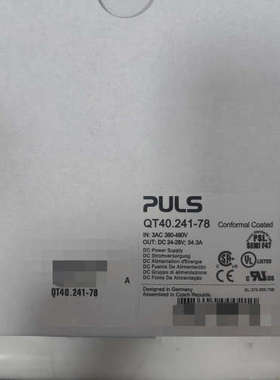 电器 普尔世 QT40.481-78 开关电议价