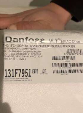 (议价)DANFOSS变频器FC102P18KT4E20H2XGCX
