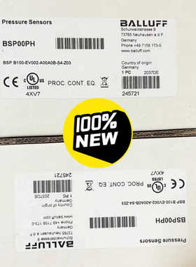 巴鲁夫BSP00PH，BSP B100-EV002-A00A议价