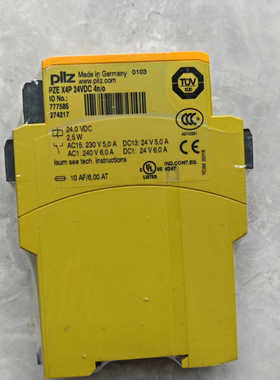 PILZPILZ PZE X4P 24VDC  7775议价