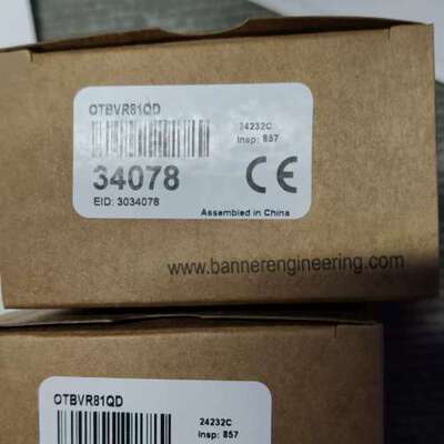 BANNER邦纳  OTBVR81QD  号：34078(议价）