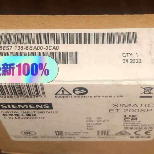 ET200SP安全模块6ES71366BA000CA0议价