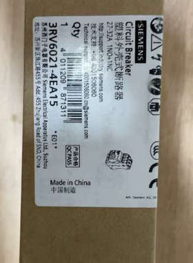 马达断路器   3RV6021-4EA10 3RV60议价