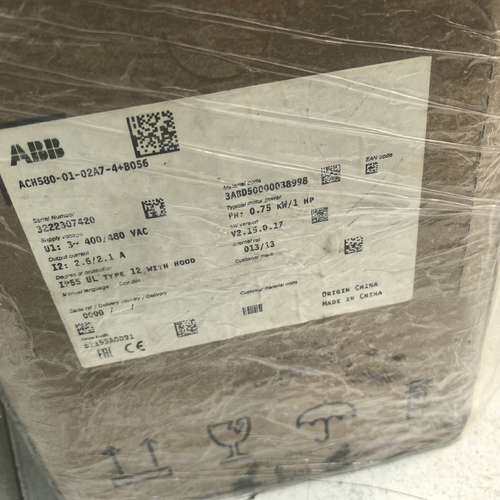 变频器ACH580-01-02A7-4+B056，议价