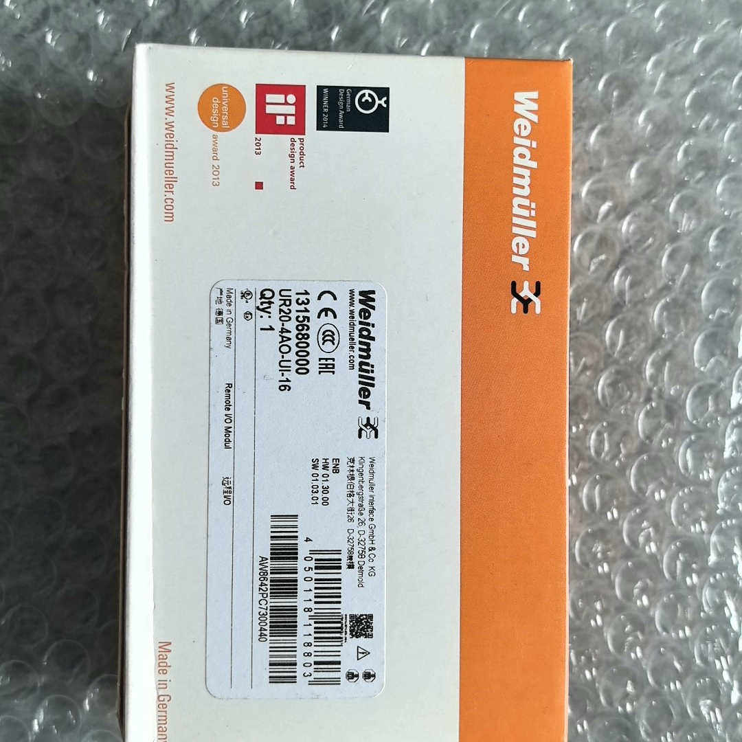 魏德米勒1315680000 UR20-4AO-UI-16议价