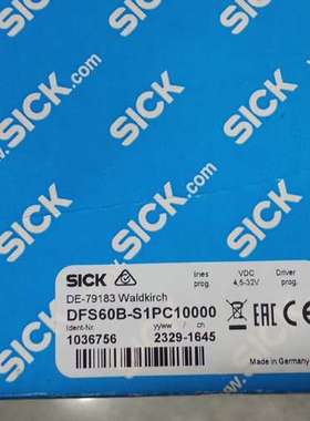 1036756 DFS60B-S1PC10000传感器原议价