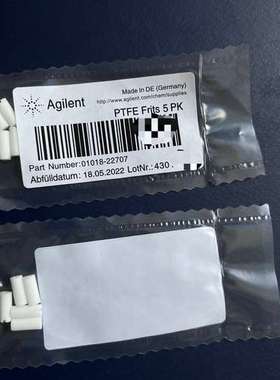 安捷伦过滤白头 01018-22707 PTFE Frits议价
