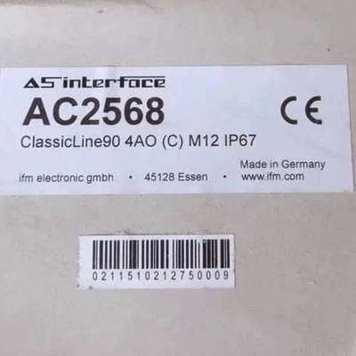 Ifm AC2568 易福门AS-i ClassicLi议价