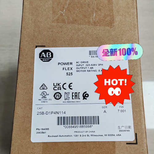 25B-D1P4N114 罗克韦尔AB 变频器 议价