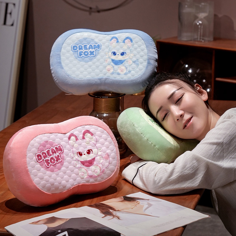 冰丝午睡枕趴睡枕记忆棉午休枕