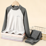 男童女孩秋衣秋裤套装保暖儿童内衣睡衣秋冬季中大童宝宝春秋冬季