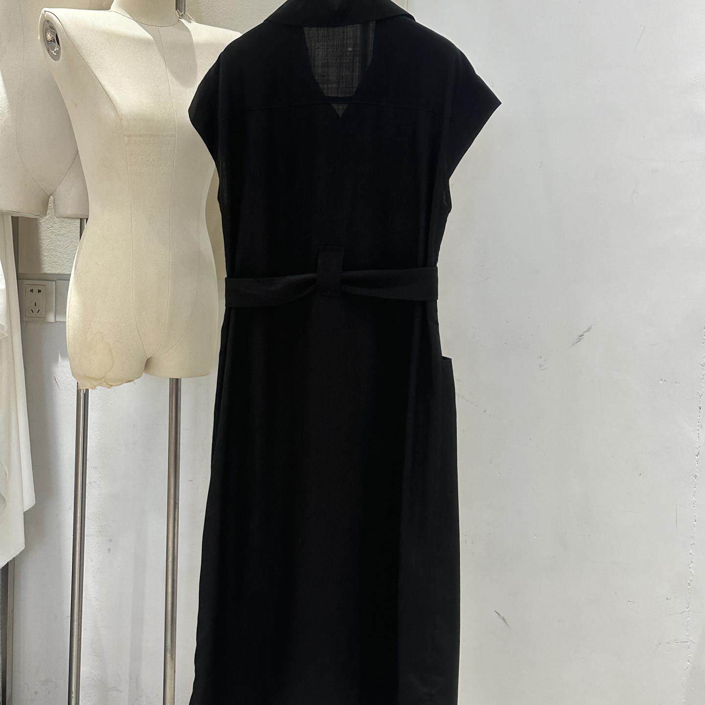 实体女装2天026夏韩袖版莱赛尔丝极百简风衬衫裙潮翻领宽松显瘦搭