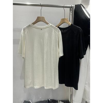 实体女装O&SH TUDI夏季T韩版氛围感轻氧少潮慵懒恤潮宽松显瘦O短