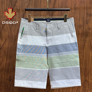 新款 子百搭休闲五分裤 印花宽松5分短裤 纯棉半截中裤 男士 2026夏季