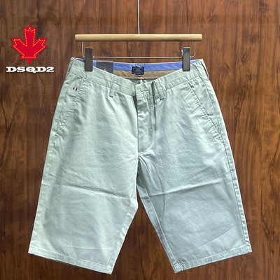 薄透气舒适修身五分裤男