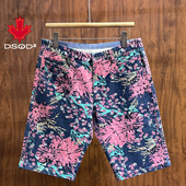 男士 短裤 潮流ins宽松直筒休闲5分中裤 男装 夏季 印花五分裤 2025新款