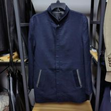 高端大牌 充满商务设计感 高端男装休闲羊毛大衣T330
