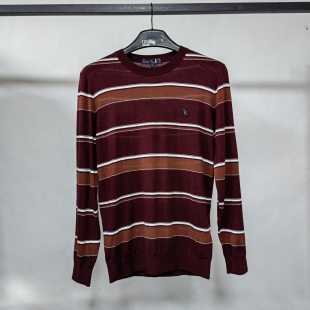 含有绵羊毛面料 T恤毛衫 男装 休闲长袖 T2235 时尚 梦家高端商务T恤