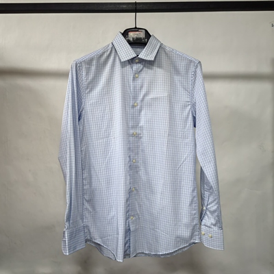 微瑕卡尔牌  高端商务衬衫  男士时尚休闲长袖衬衫3941FCN1