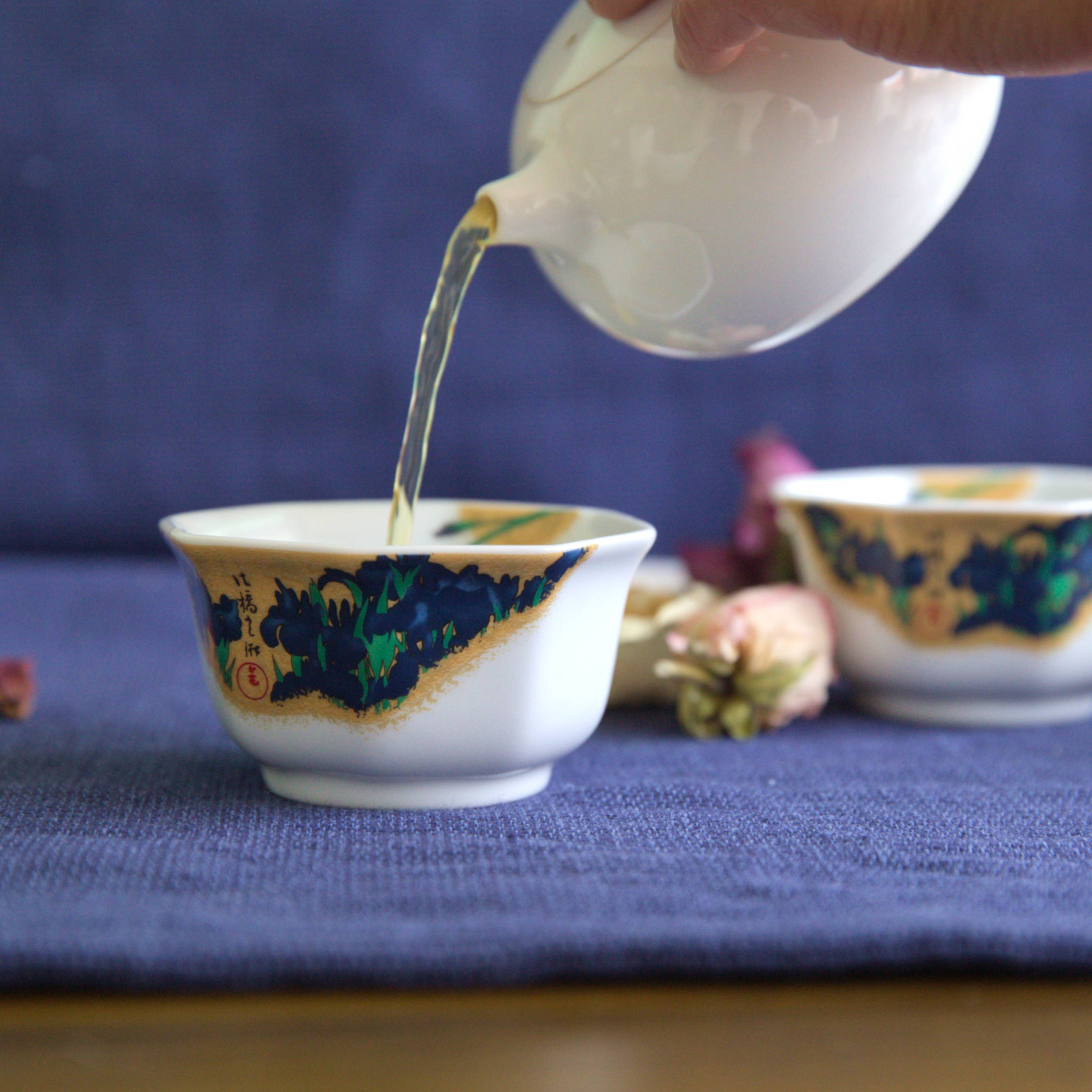 甜品碗茶碗新骨瓷高温烧制和风