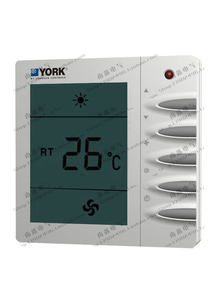 YORK约克中央空调温控器开关面板液晶风机盘管开关面板TMS2000DA 全屋定制 温控器 原图主图