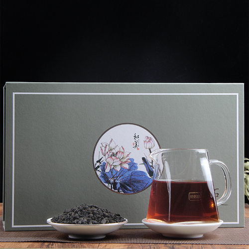 云南糯香碎银子熟茶500g茶化石古树普洱茶糯米香礼盒装茶叶定制